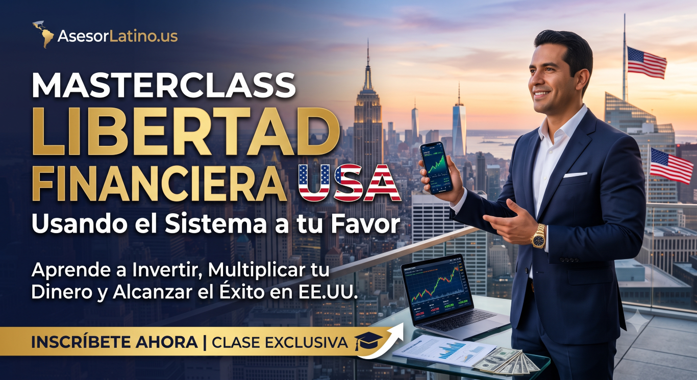 Masterclass Libertad Financiera USA: Usando el sistema a tu favor